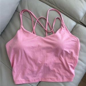 Old Navy Pink Strappy Sports Bra